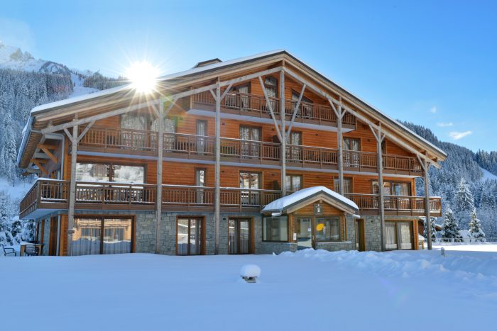 Appartementencomplex Mont Blanc Alpine Estate in Frankrijk bij Les Portes du Soleil