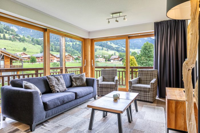 Appartementencomplex Mont Blanc Alpine Estate in Frankrijk bij Les Portes du Soleil